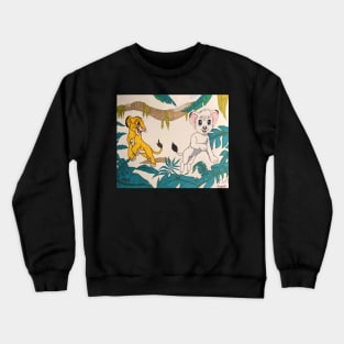 Simba and Kimba Crewneck Sweatshirt